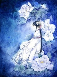 命中有朵白莲花
